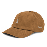 Sarswa Unisex "Belive" Corduroy Cap